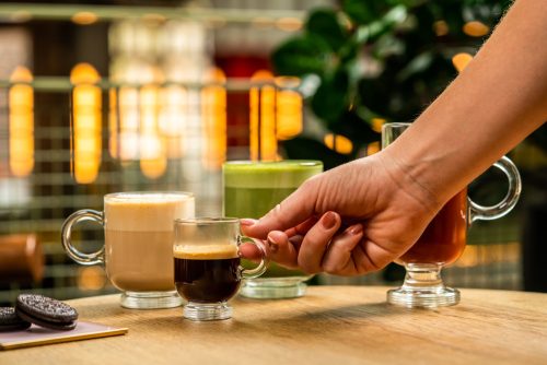 Sentido Espresso füles talpas kávéspohár 80 ml