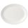 Simplicity White ovális coupe tányér  - 20.25 cm, fehér, lapos