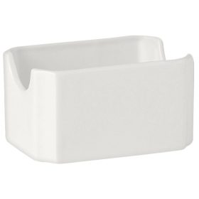   Simplicity White tasakos cukortartó - 10x7 cm, 17,8 cl, fehér, fedő nélküli