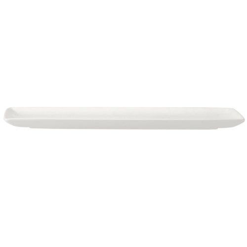 Taste White Four szögletes tányér - 37x16,5 cm, fehér, lapos