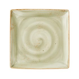   Craft Green Square One szögletes tányér - 27x27 cm, zöld, lapos 