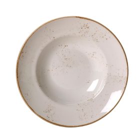 Craft White Nouveau tányér - 27 cm, 118 cl, fehér 